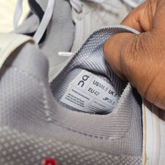 On Running Cloudswift 3 "Alloy/Glacier" sneakers Men's Size 8.5 - Picture 10 of 10